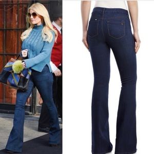New Jessica Simpson Kiss Me Bootcut Jeans 33 Dark Denim NWOT Soft Sculpt
